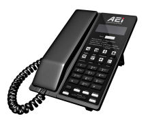 AEI Analogový telefon s DECT základnou  a LCD AEI  AVM-9108-SMD 