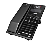 AEI Analogový telefon s DECT základnou  a LCD AEI  AVM-8108-SMK