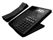 AEI Analogový telefon s DECT sluchátkem ASP-8110-SMK