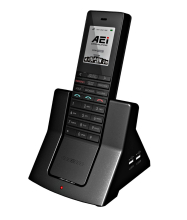 Analogový bezdrátový DECT telefon AEI  AVX-8108-SMBU