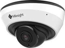 Milesight MS-C5383-PD vnitřní IR mini dome IP kamera, 5MP, H.265, VCA, AI