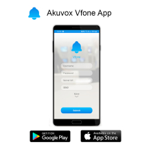 Akuvox Akuvox Vfone Android a iOS SIP klient