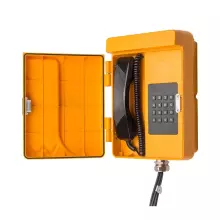 Voděodolný plastový analogový telefon JWAT 304