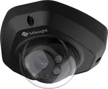 Milesight MS-C2973-PD/B venkovní IR mini dome IP kamera, 2MP, H.265, VCA