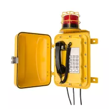 Voděodolný analogový telefon JWAT303 (s majákem a externím vyzváněcím reproduktorem)