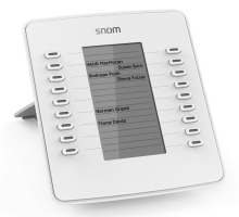 Snom D7W - rozšířující tlačítkový modul bílý
