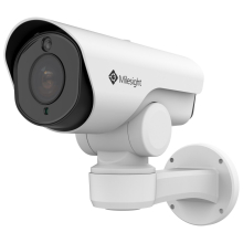 Milesight MS-C5361-X12PC venkovní mini PoE PTZ bullet IP kamera, 5MP, H.265, VCA
