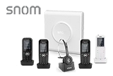 Snom bezdrátový Multi Cell IP DECT systém