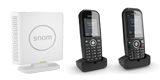 Snom bezdrátové telefony DECT a IP DECT